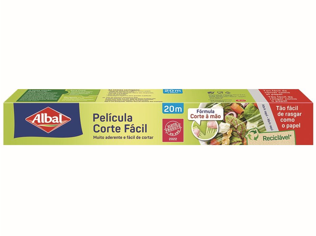 PELICULA ADERENTE ALBAL CORTE FÁCIL 20M