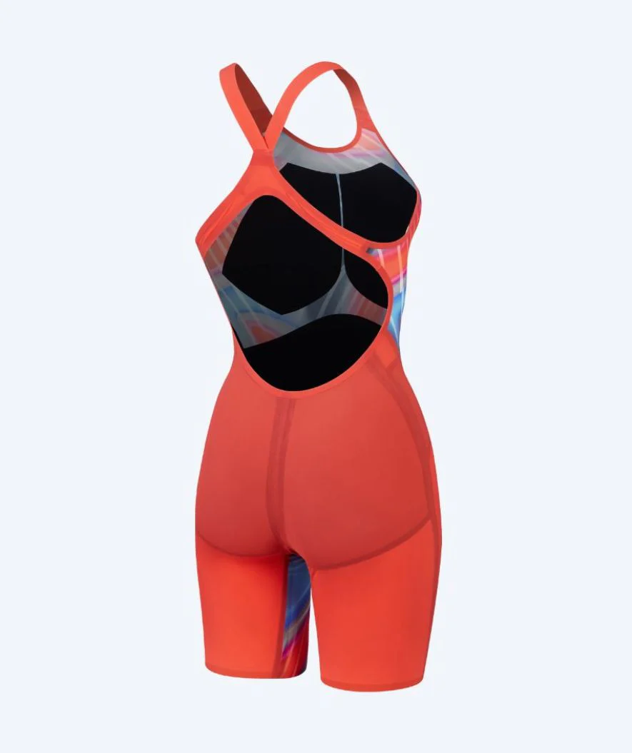 Speedo konkurrence badedragt til damer - LZR Pure Valor 2.0 - Rød/multi