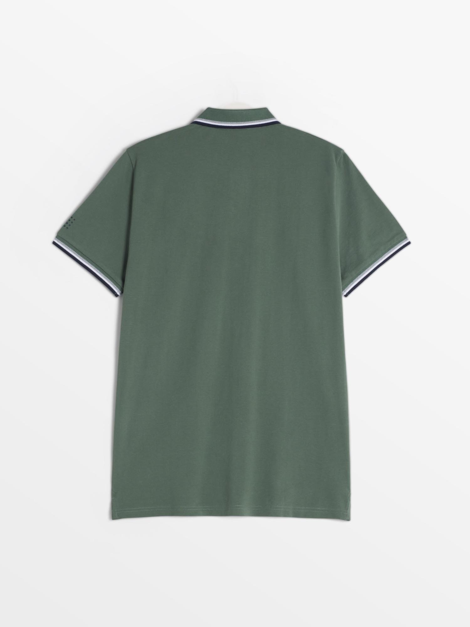 Polo Homme Coton Biologique Vert
