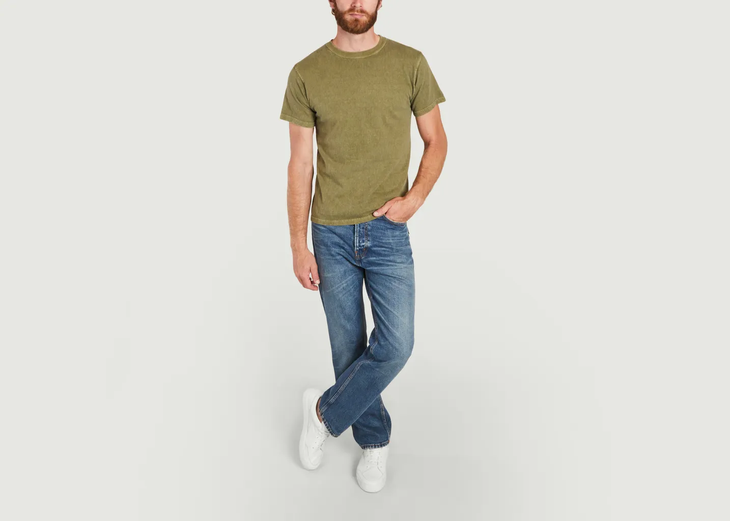 T-shirt S/S Crew en jersey de coton Good On