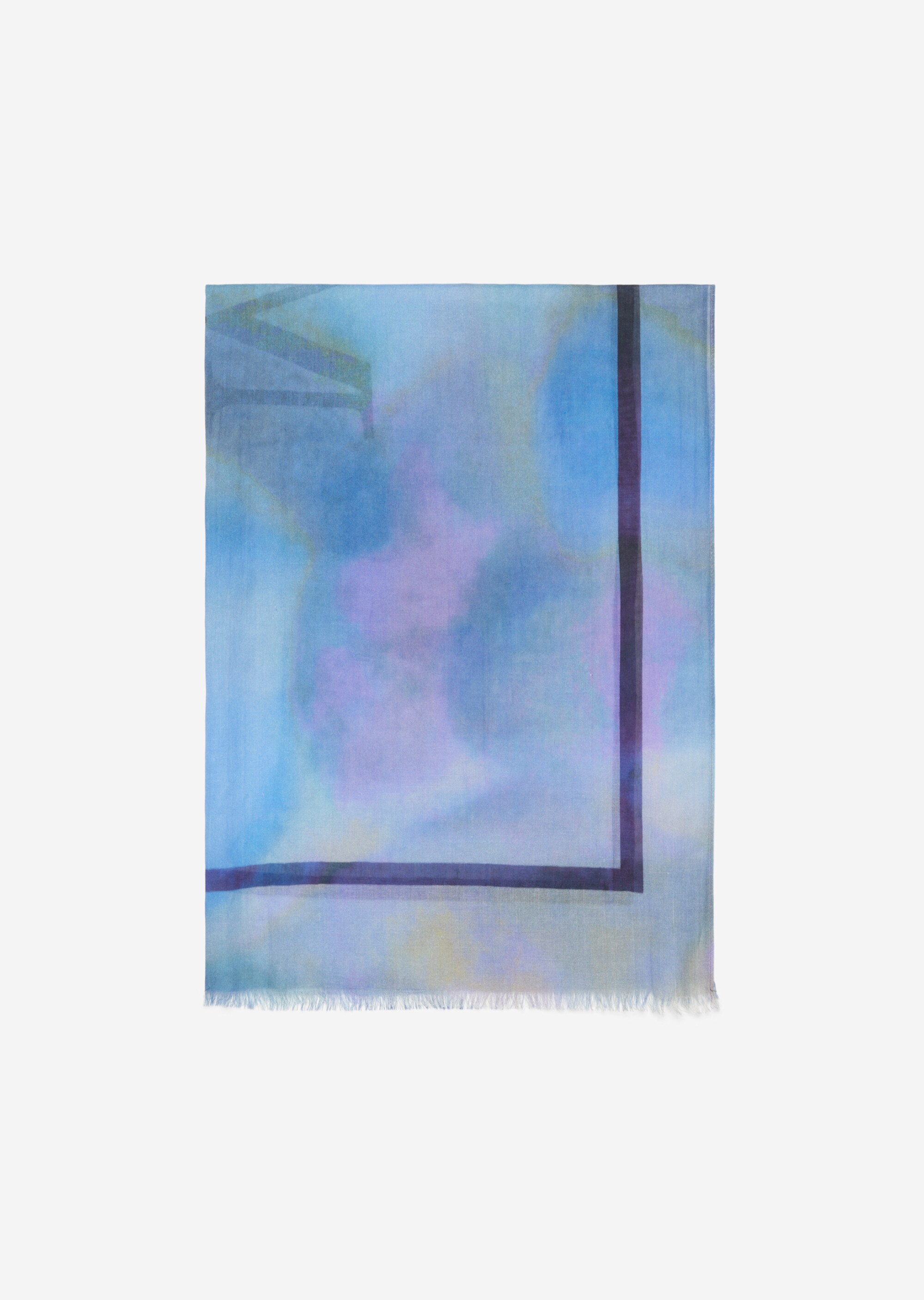 Schal mit Allover-Printmit Tencel™ Lyocell