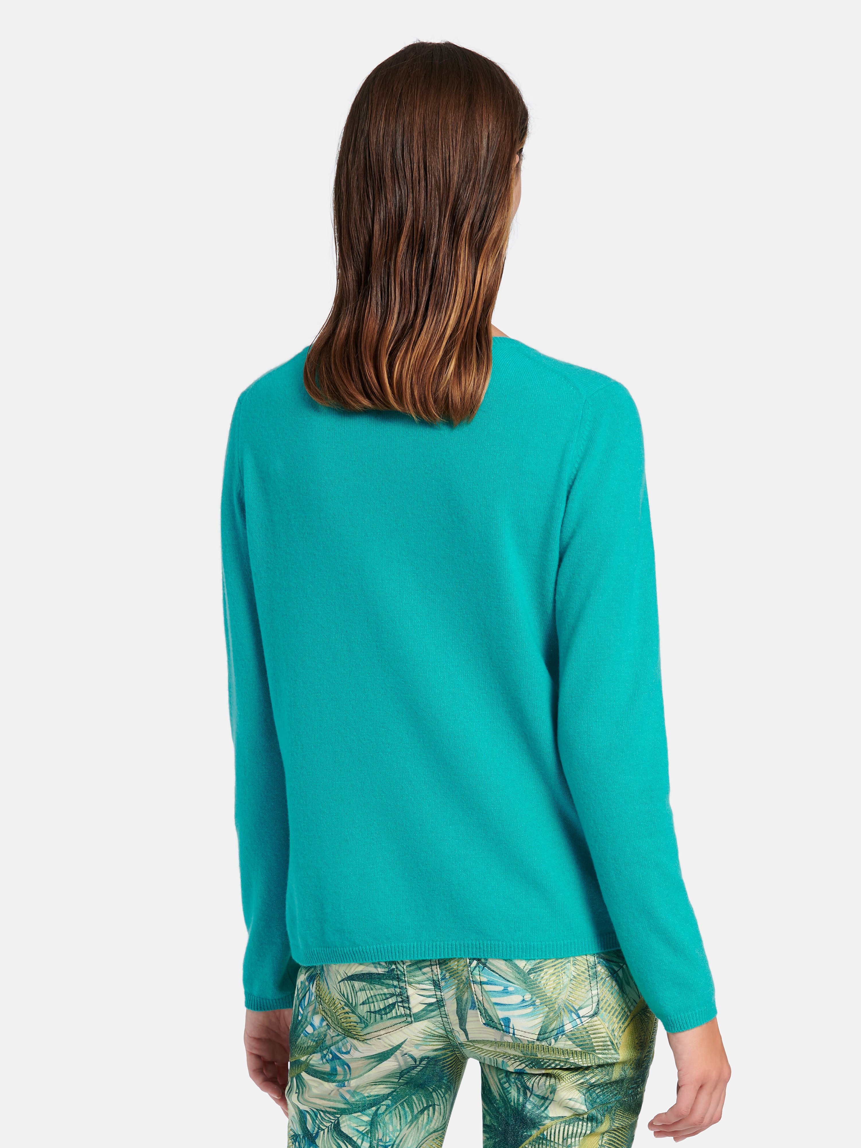 Rundhals-Pullover aus 100% Premium-Kaschmir