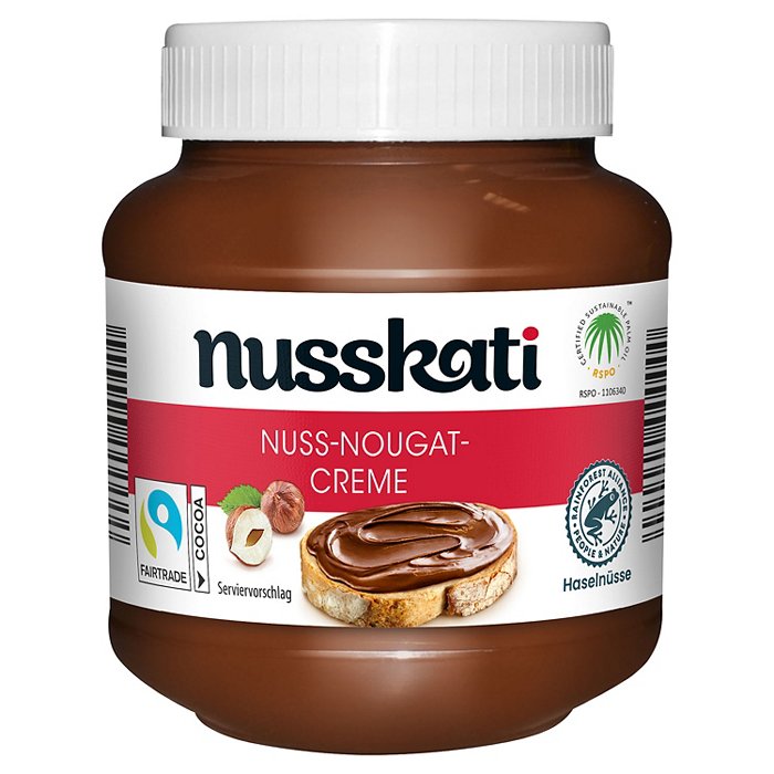 NUSSKATI Nuss-Nougat-Creme 400 g