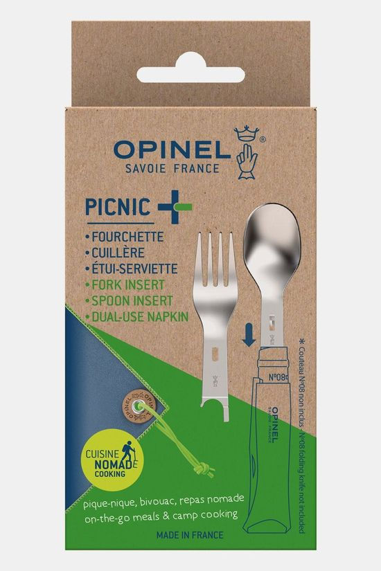 Opinel Opinel Picknic Plus Outdoor Cutlery Set 3-delig Reisbestek
