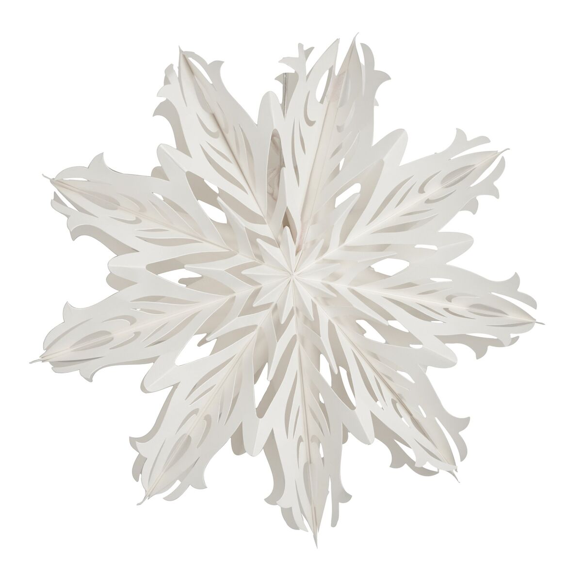 Astrid papirstjerne 44 cm, hvit