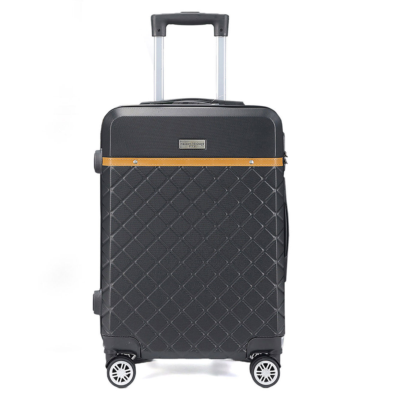 Maison Héritage 2 Valises 4 roues doubles Odeon 55/65 cm noires