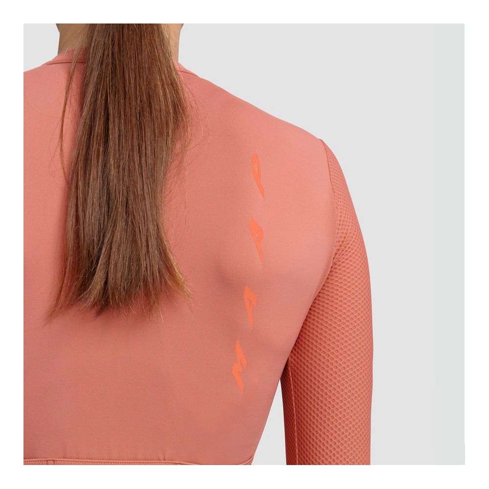 Maap EVADE PRO BASE LS JERSEY - Maillot Femme rose