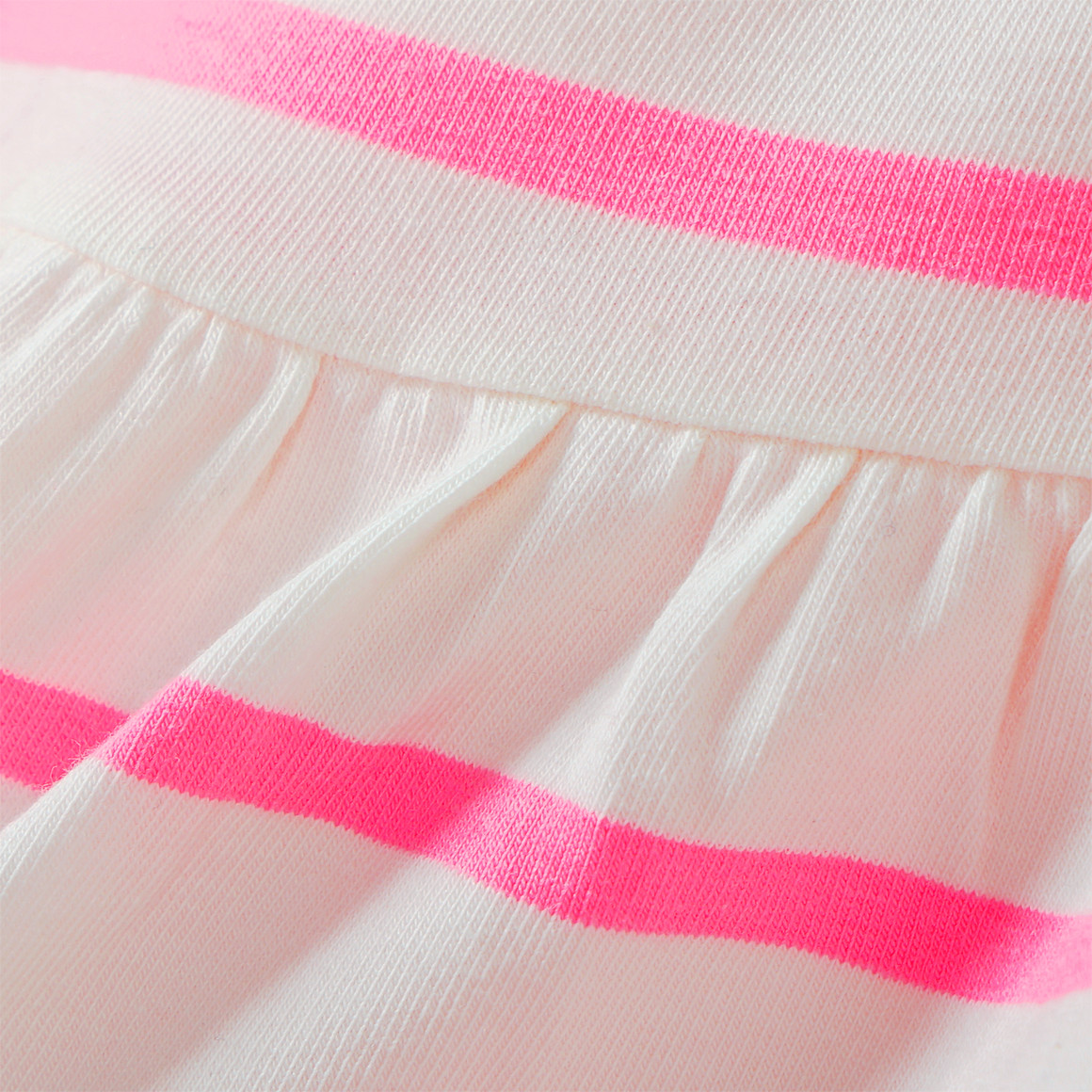 Topolino Mädchen Top mit Streifen weiss / pink