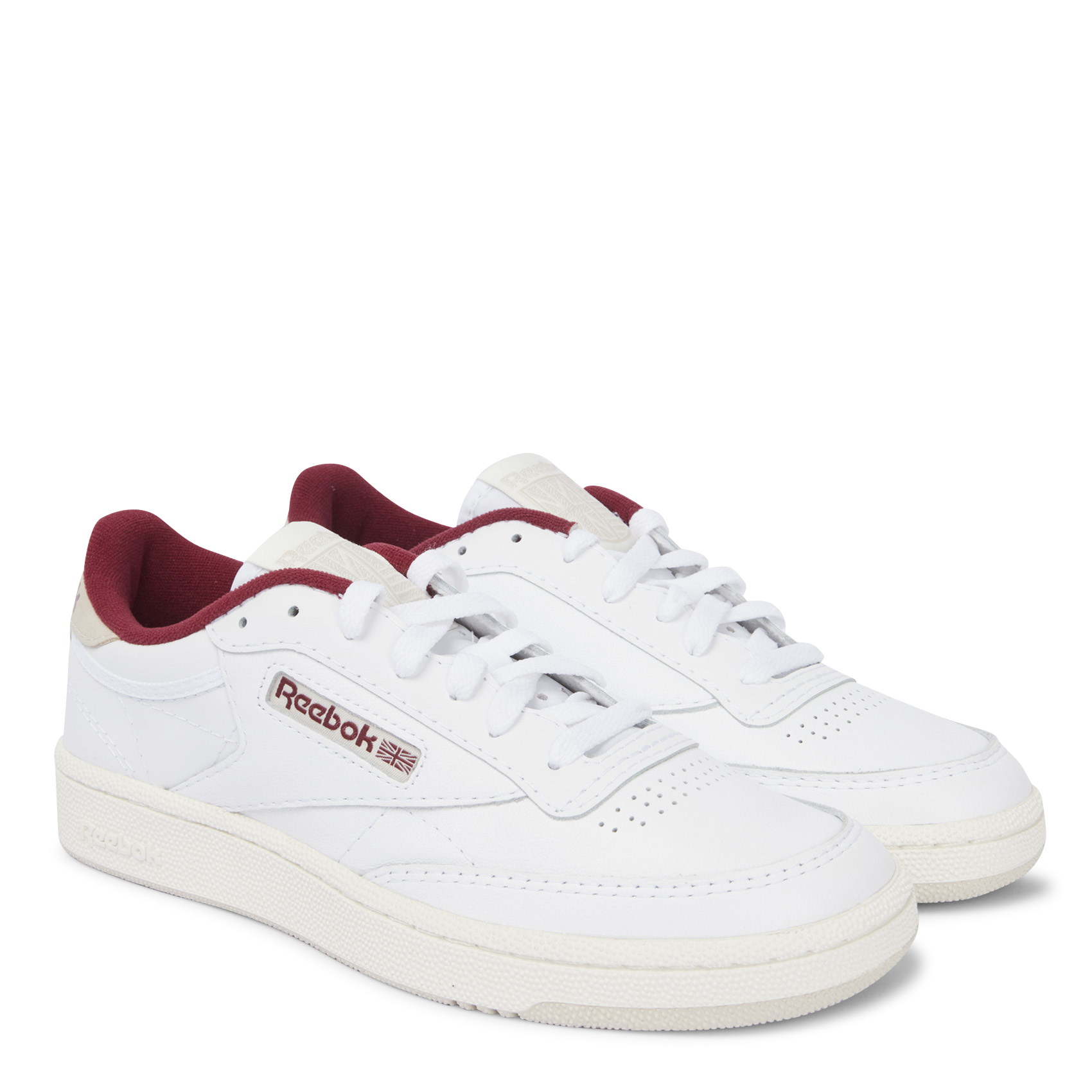 Club C 85 - Baskets basses en cuir | Blanc