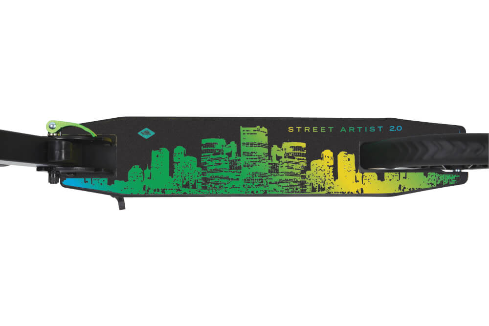 Schildkröt Funsports - City Scooter STREET ARTIST 2.0, green