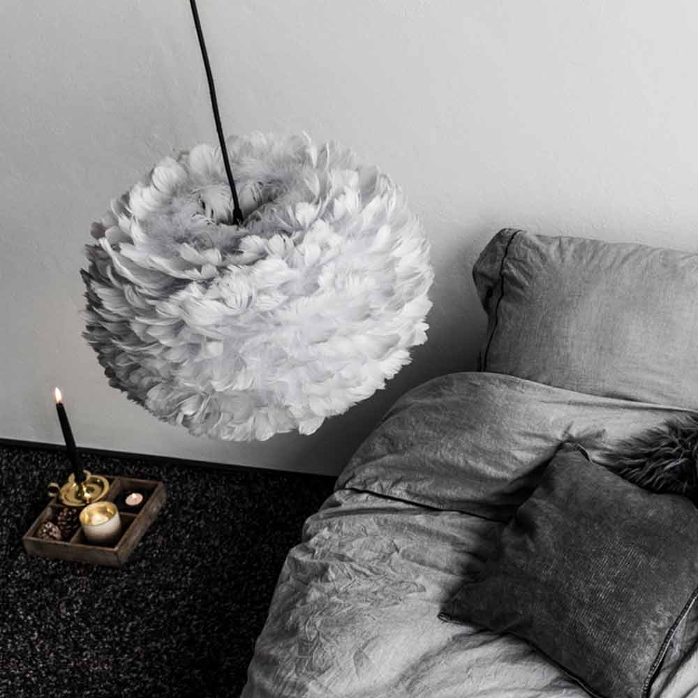 Hanglamp EOS Medium Ø45cm + Koordset wit Wit