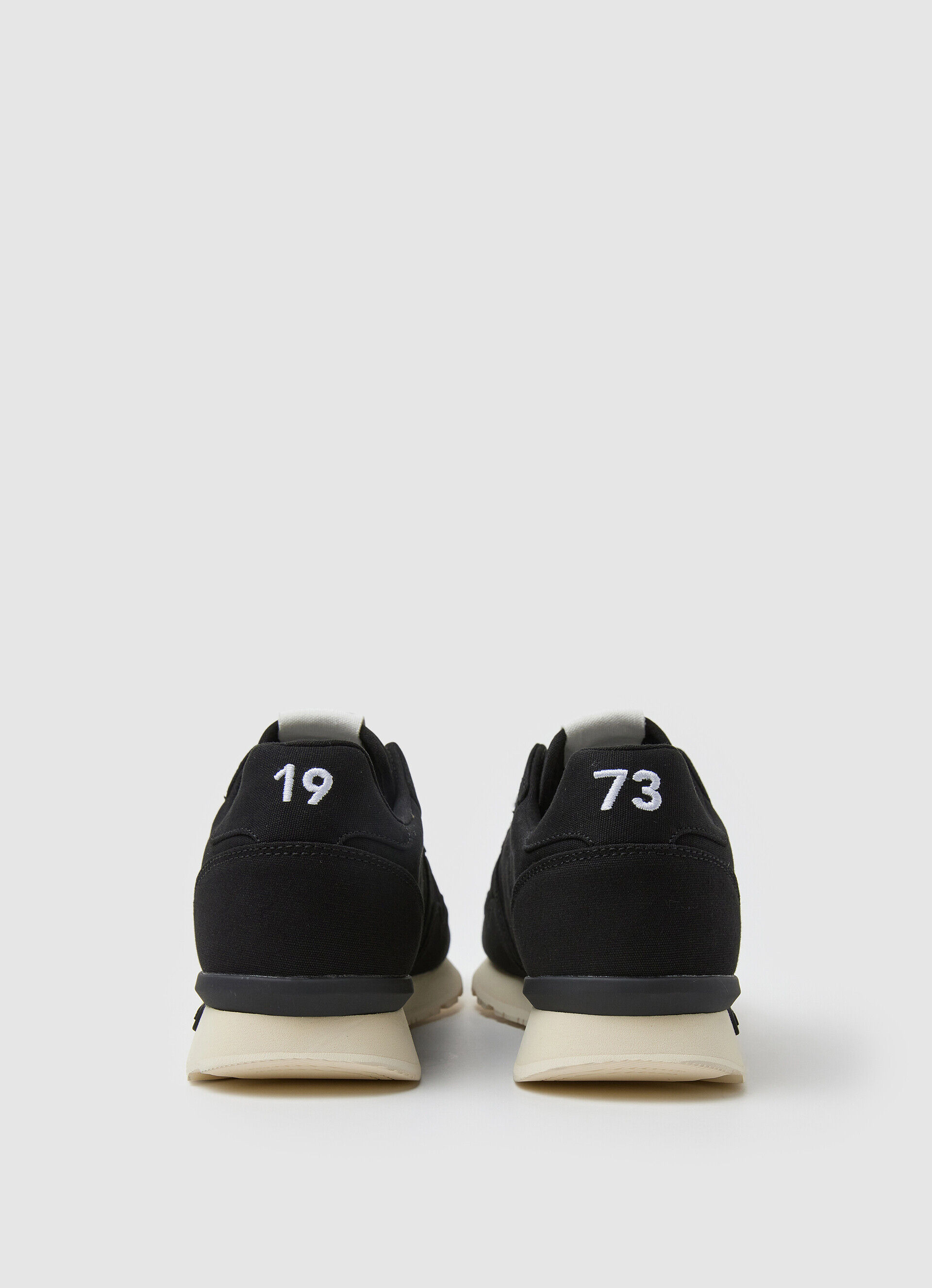 Sapatos retrô ecológicos BRIT MAN - preto