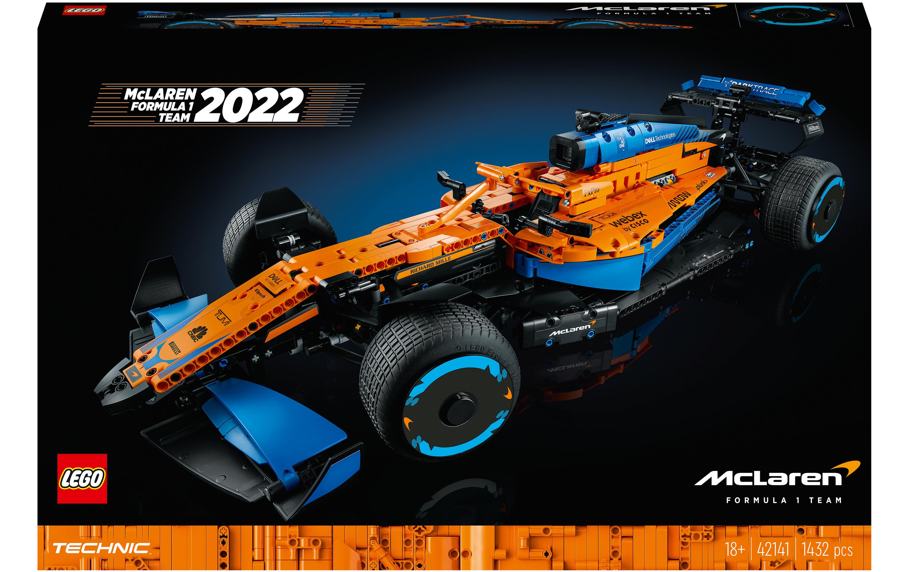 Technic McLaren Formel 1 Rennwagen 42141<br>Eine detailgetreue Nachbildung des McLaren Flitzers