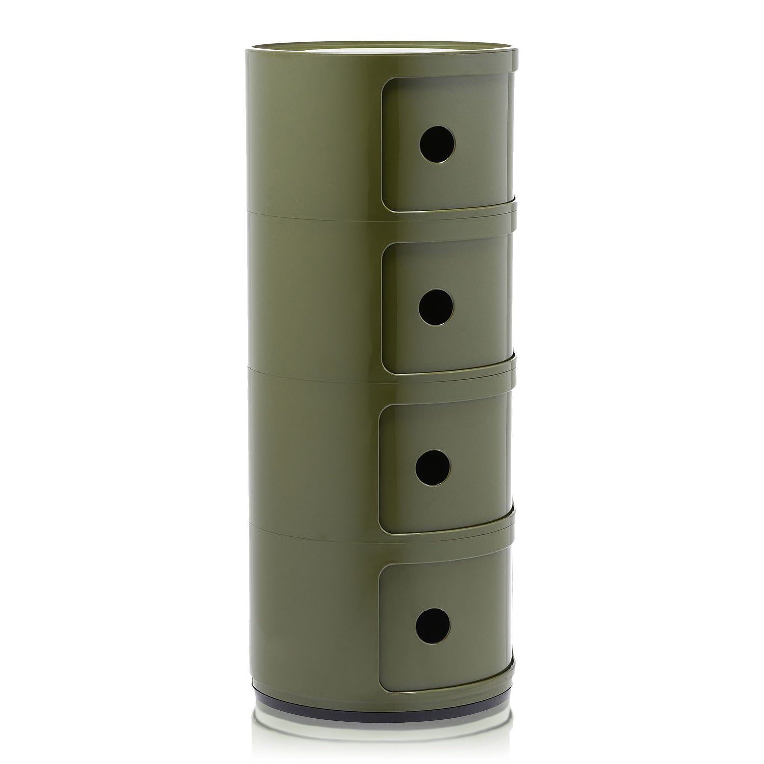 Kartell Componibili Kast Ã 32 cm - 4 Modules - Mosgroen