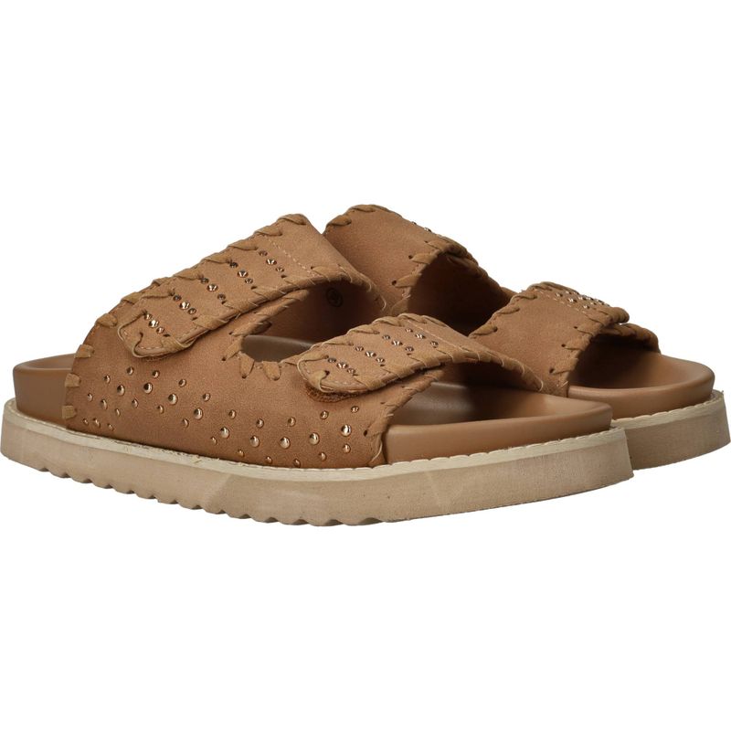 POSH by Poelman Slippers Beige Dames