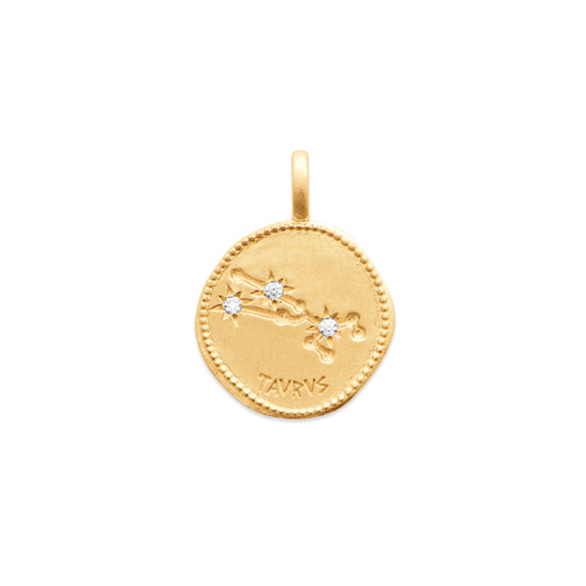 Pendentif signe du zodiaque TAUREAU - Bijoux Privés Discovery
