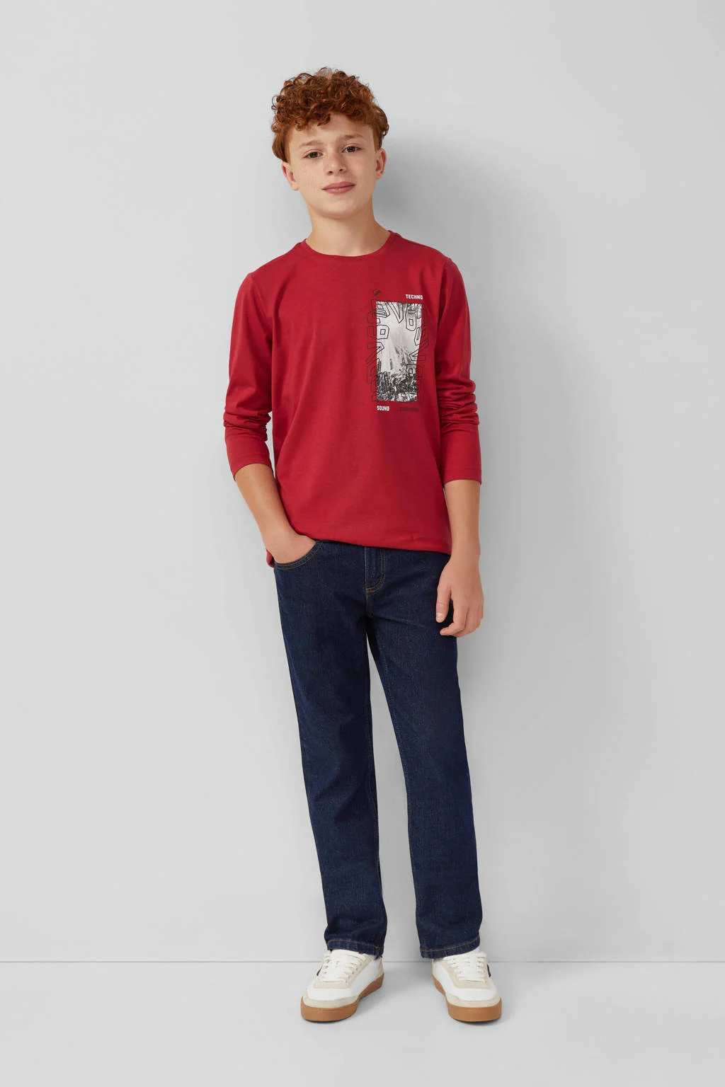 s.Oliver longsleeve rood