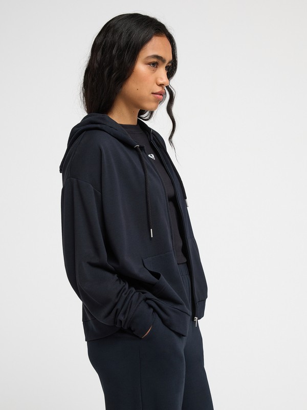Surfing By Daylight Sweat à capuche zippé Noir Femme