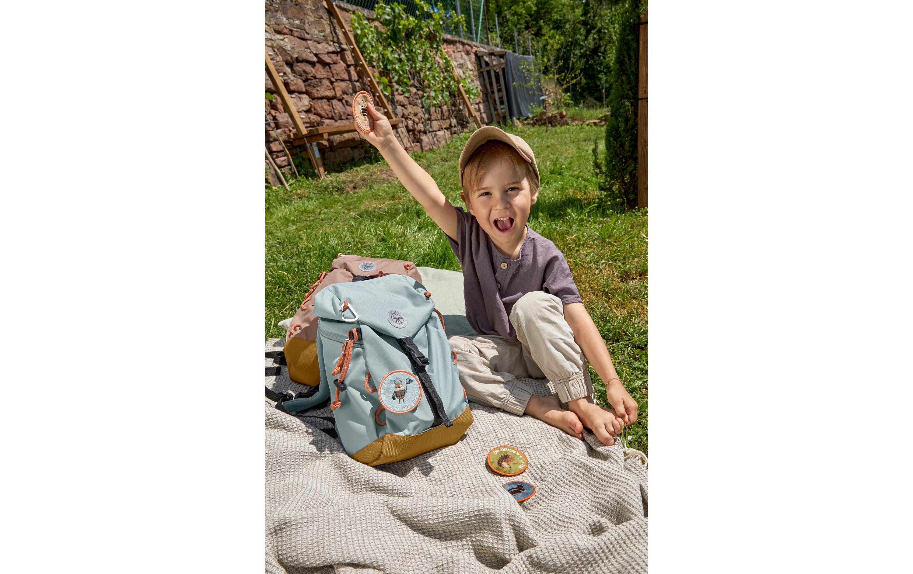 Rucksack Mini Backpack Outdoor Nature HaselnussWasserabweisender Kinderrucksack mit gepolsterten Schultergurten
