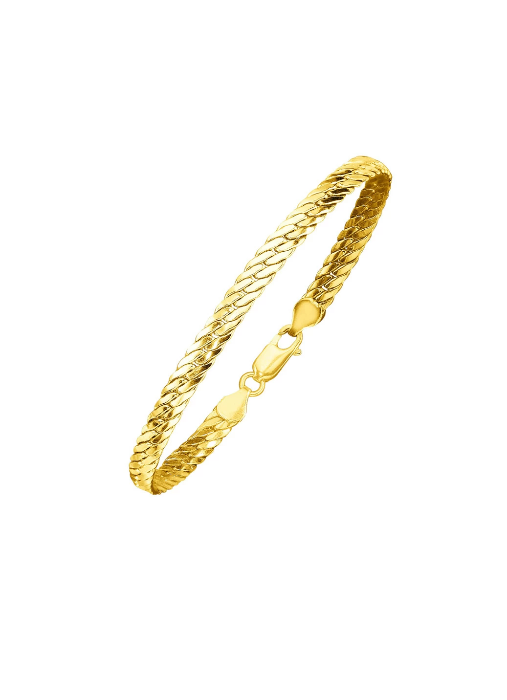 Edles Panzerarmband, 4 mm stark