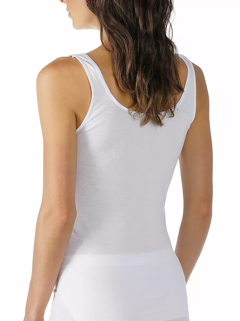 MEY Top - Unterhemd NOBLESSE weiß weiss