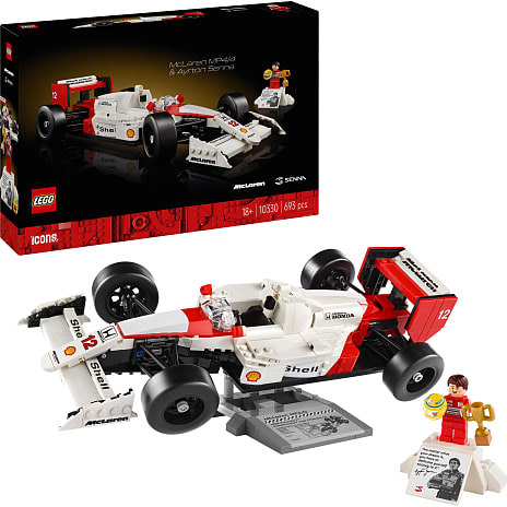 LEGO Icons McLaren MP4/4 og Ayrton Senna 10330