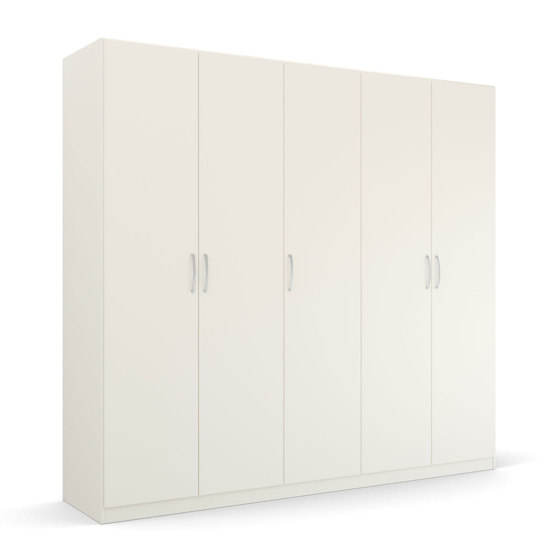 Drehtürenschrank - alpinweiß - 226 cm