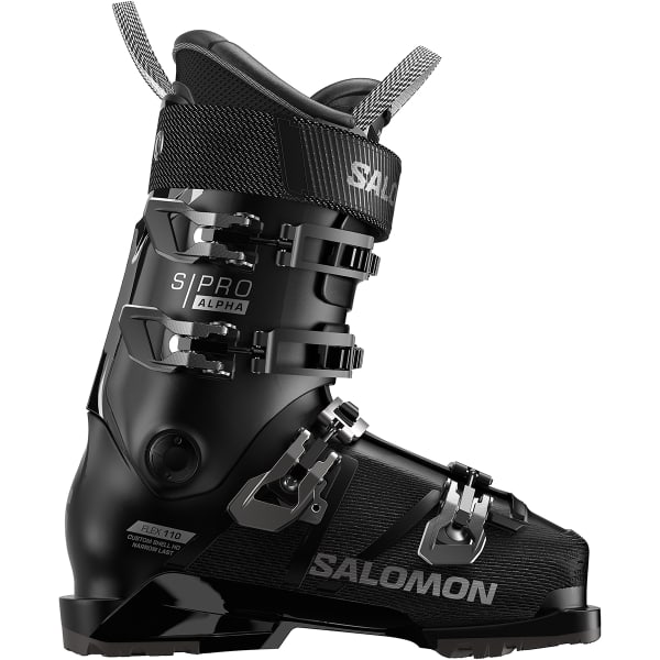 Chaussure de ski SALOMON S/PRO ALPHA 110 GW BLACK/DARK GREY MET