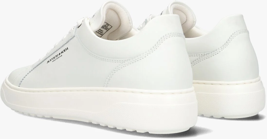 SCOTCH & SODA witte scotch & soda lage sneakers duran