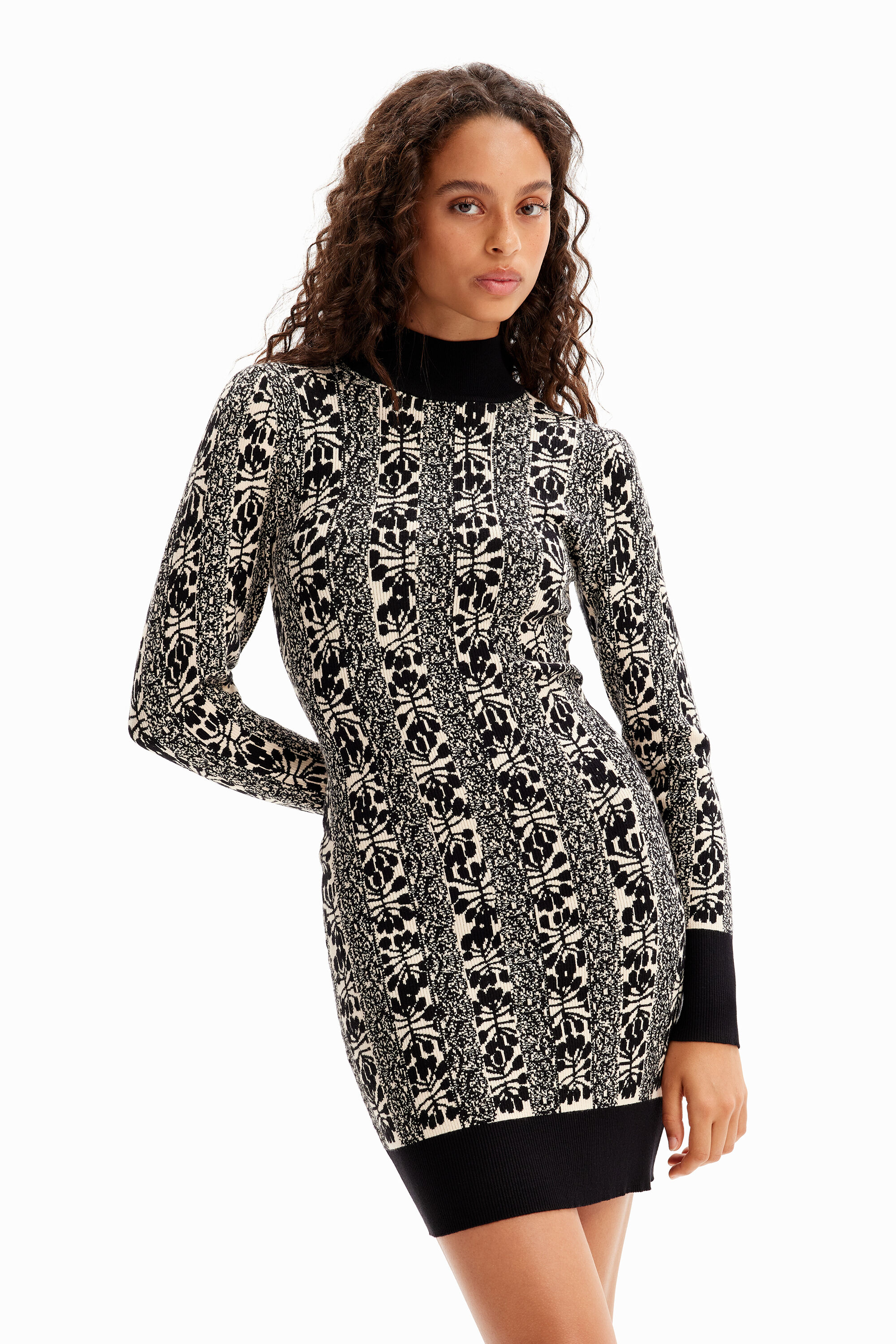 Robe courte maille M. Christian Lacroix