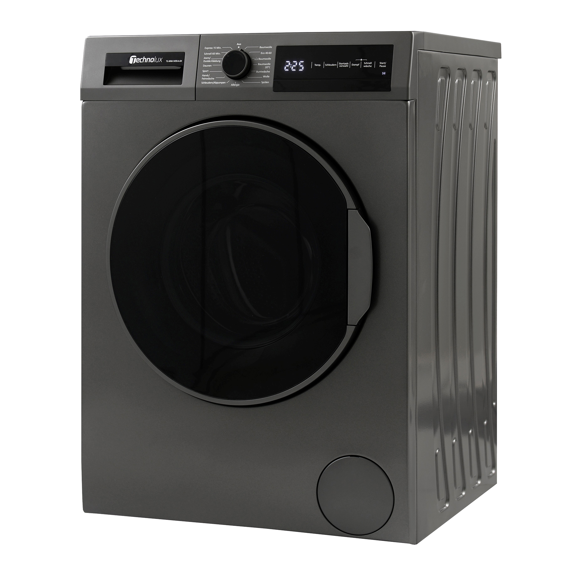 TECHNOLUX Waschmaschine TL-WM-1459-A-DI - Dark Inox - 9 kg - A