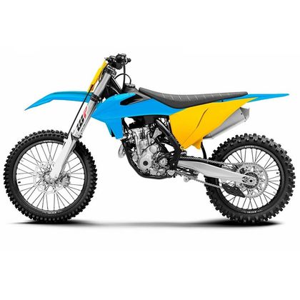 Kit plastiques Polisport VINTAGE EDITION BLEU/JAUNE