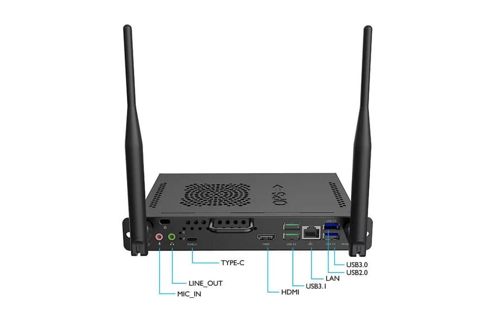 PC Modul TEY21-10I7M8S5 Intel 10th Gen Core i7<br>Ein auf Kompatibilität ausgelegter Einsteck-PC
