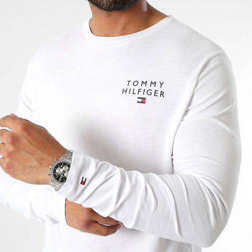 Tee Shirt Manches Longues Logo 2984 Blanc