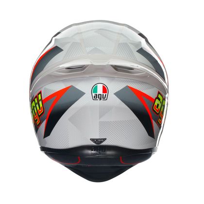 Casque AGV K1 S - BLIPPER - Gris / Rouge