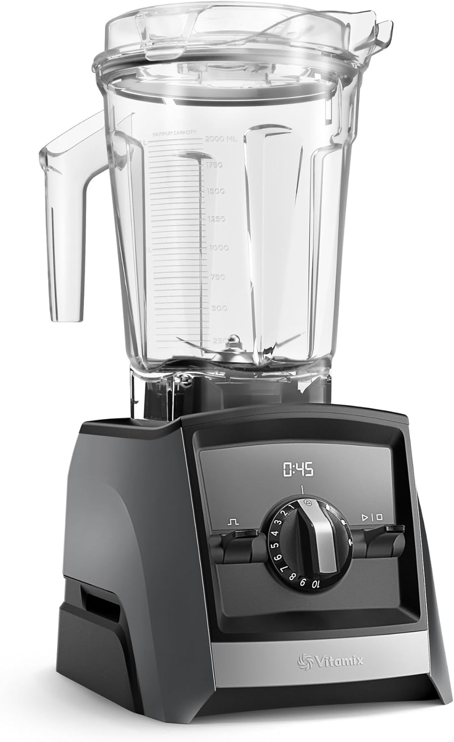 Vitamix Slate A2500 Ascent Series Smart Mixer, professionell, 1,8 l, Low-Profile-Behälter, 1,8 l