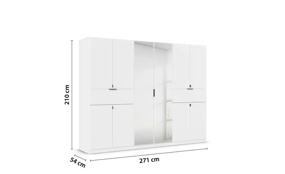 Drehtürenschrank 271 cm 10 Stück
