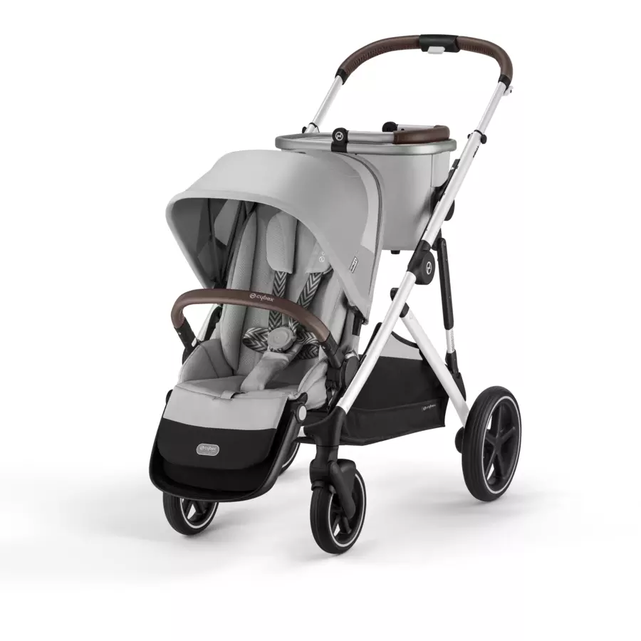cybex GOLD Kombikinderwagen Gazelle S Black Lava Grey