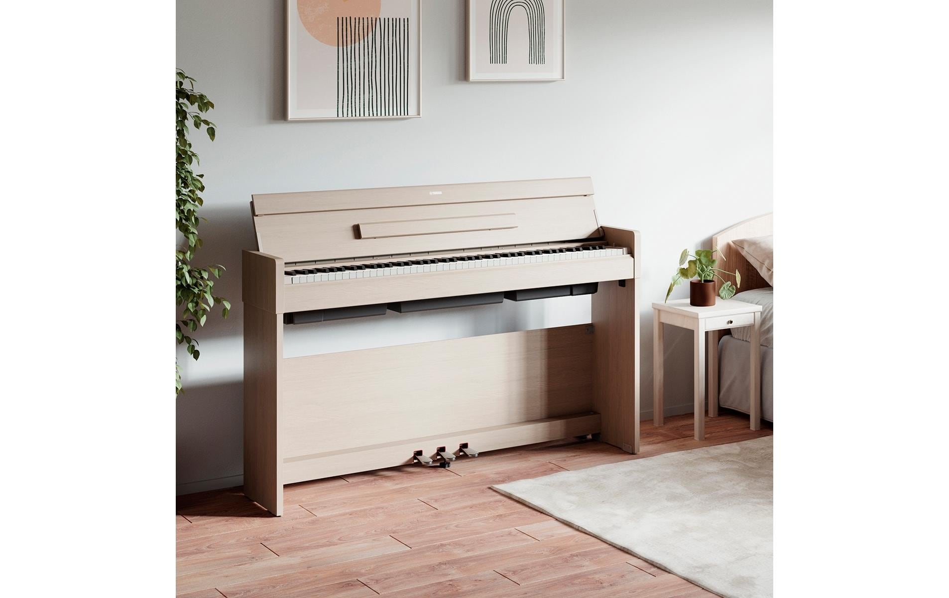E-Piano Arius YDP-S35WA White Ash<br>E-Piano mit gewichtetem GHS-Keyboard mit 88 Tasten