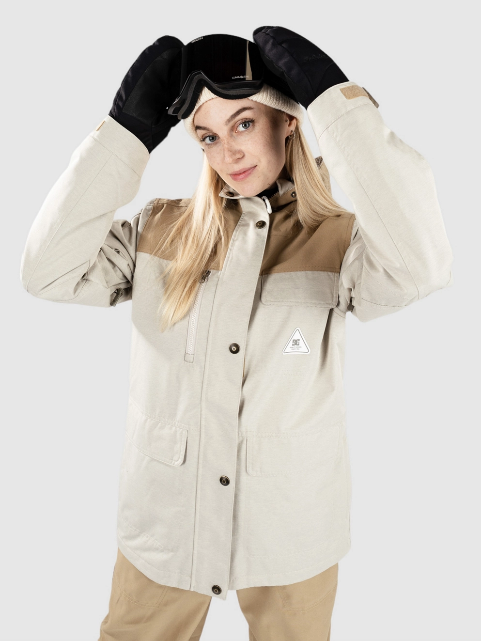 DC Liberate Jacket silver lining