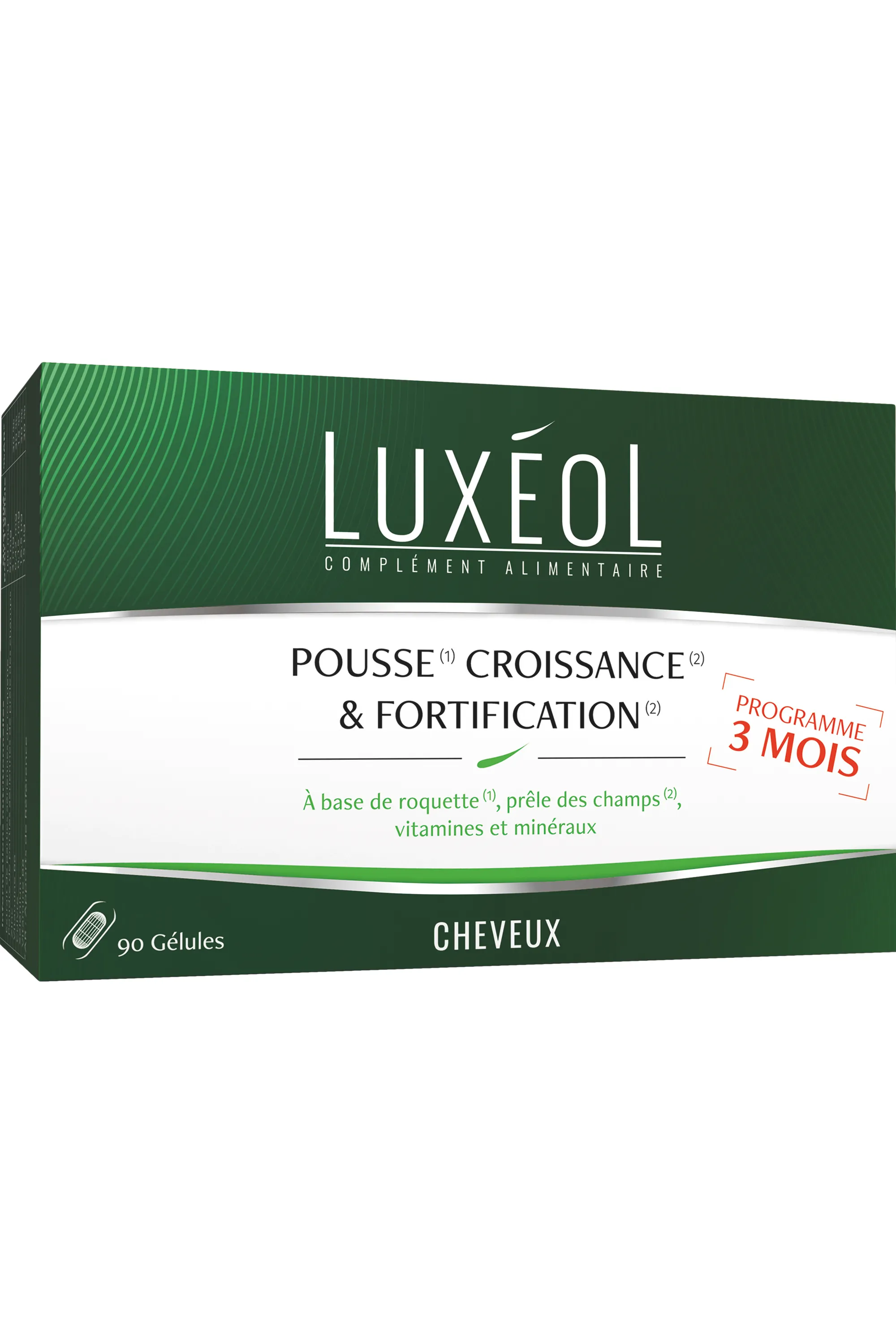 Luxéol Compléments alimentaires croissance & fortification des cheveux-25 g