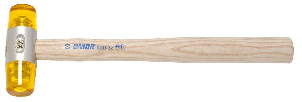 Unior Tools Schonhammer 820A mit Holzstiel und wechselbaren Köpfen kaufen | Bike-Discount