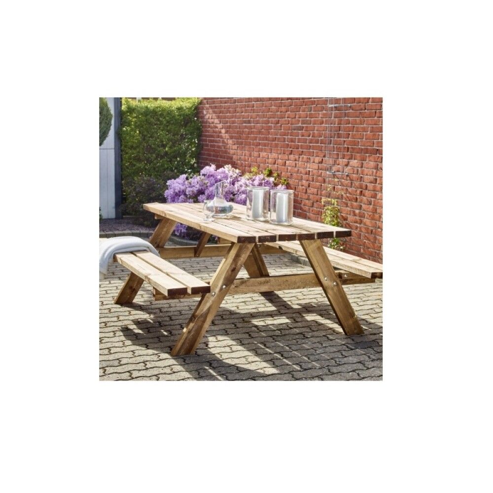 BORD-/BENKESETT NSH 177X155X70CM