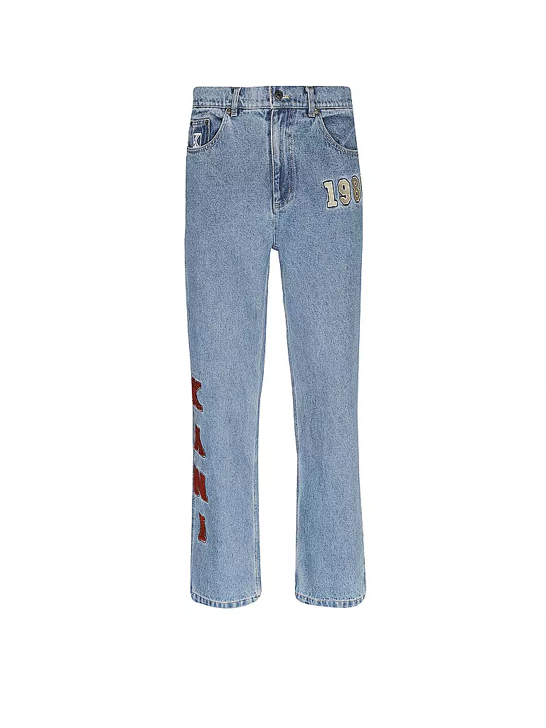 KARL KANI Jeans Relaxed Fit blau