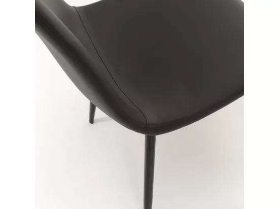 Set de 4 Chaises ALBA marron