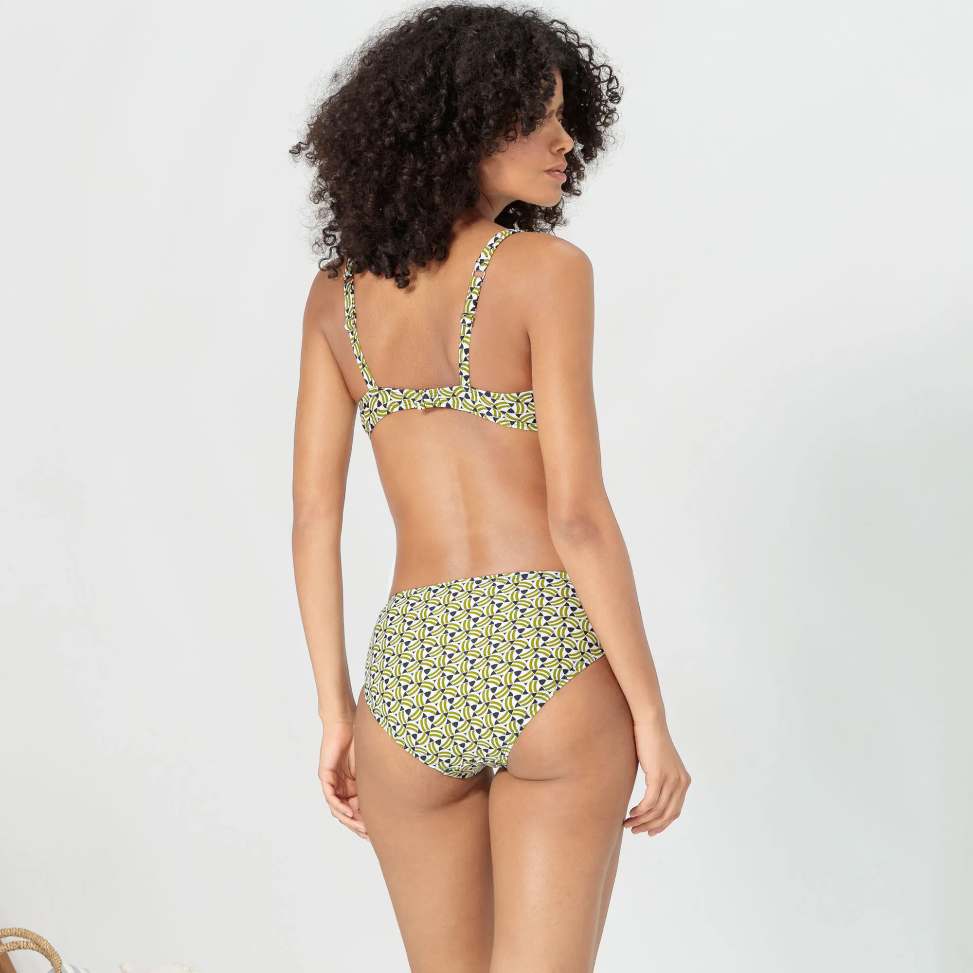 Damen-Bikinihose mit Trend-Muster