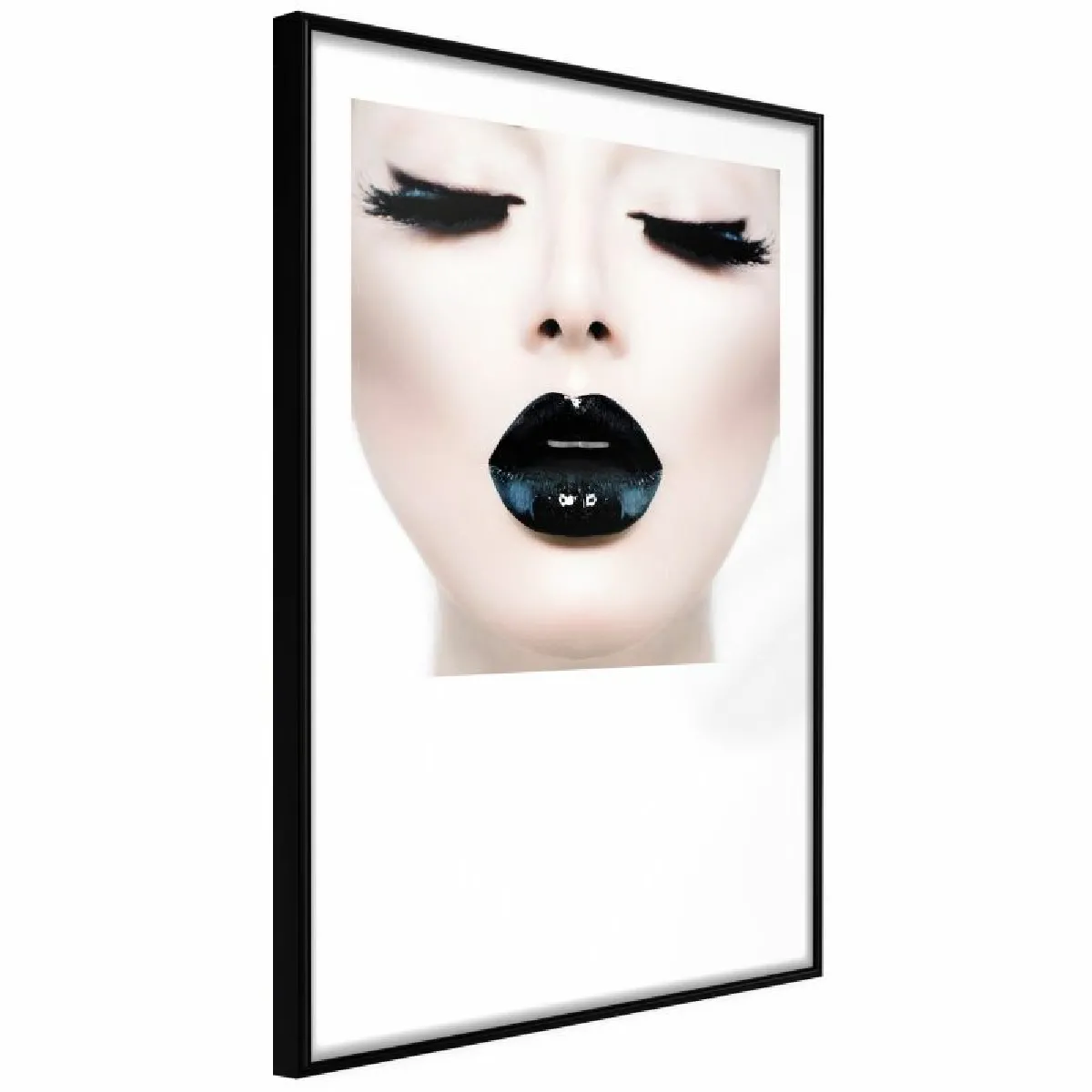 Paris Prix Affiche Black Lipstick - 30 x 45 cm - Multicolore