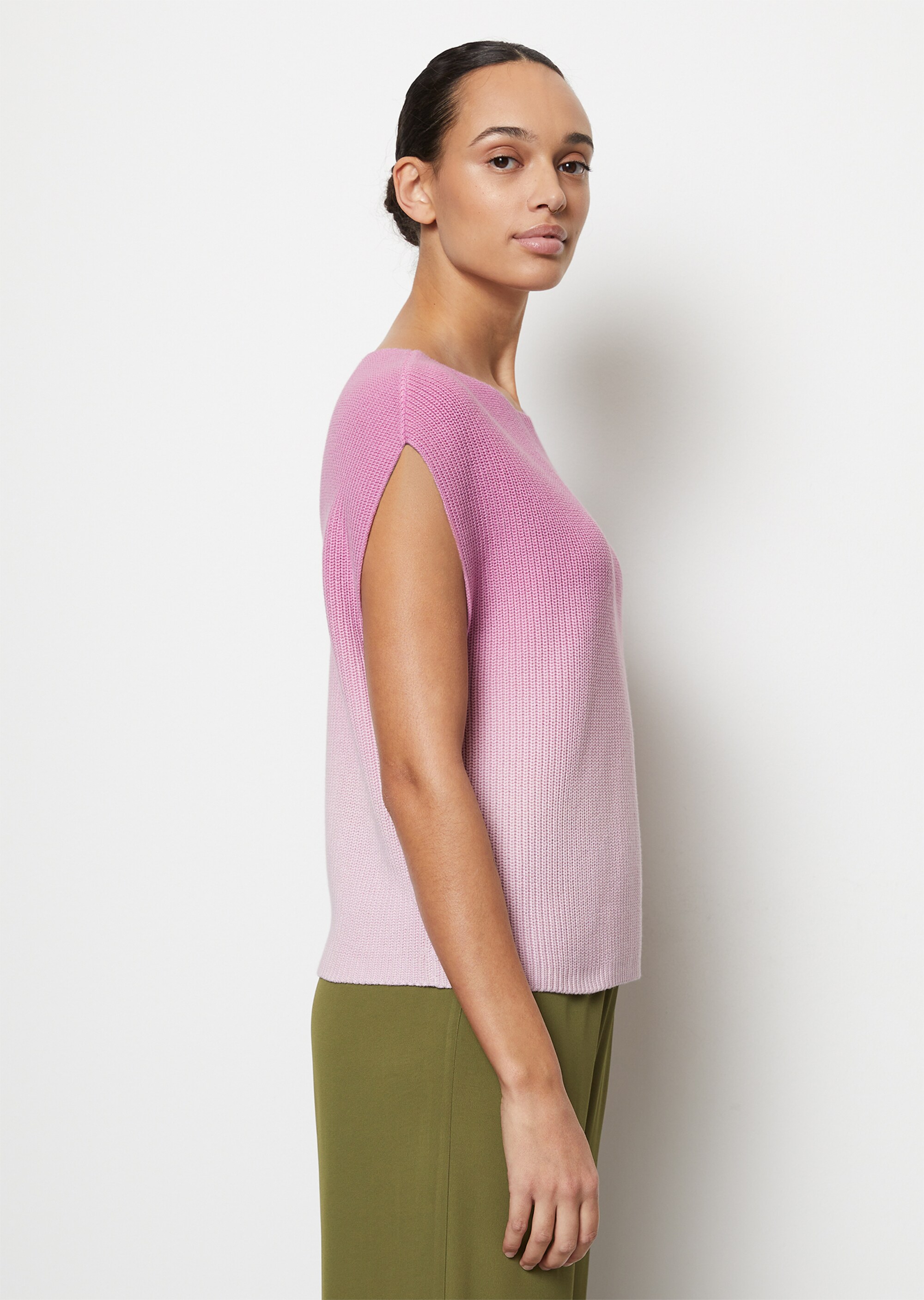 Ärmelloser Pullover looseaus Organic Cotton