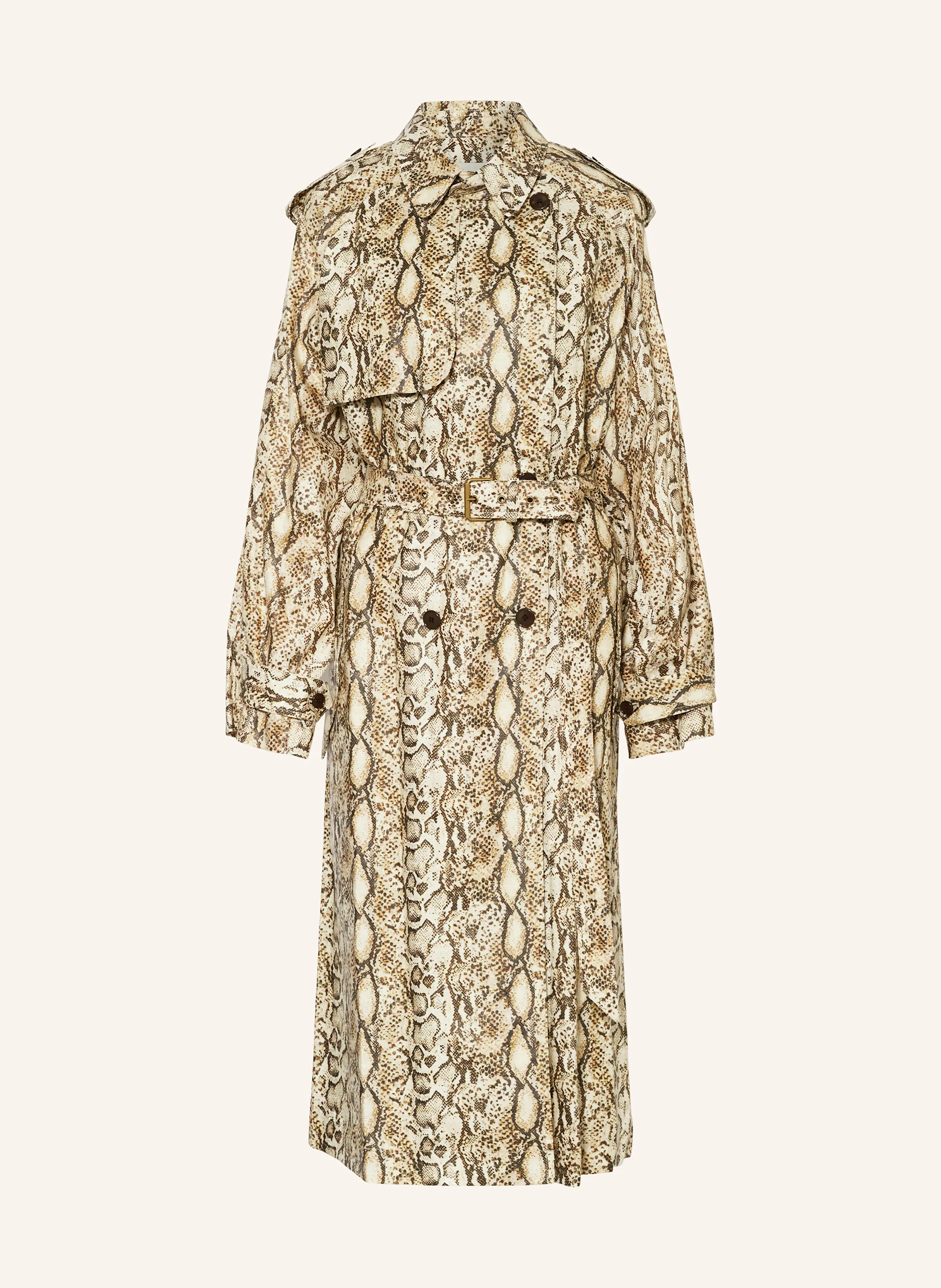 ISABEL MARANT Trenchcoat FREANNE mit Leinen