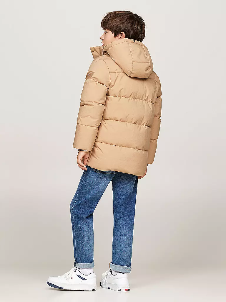 TOMMY HILFIGER Jungen Parka beige